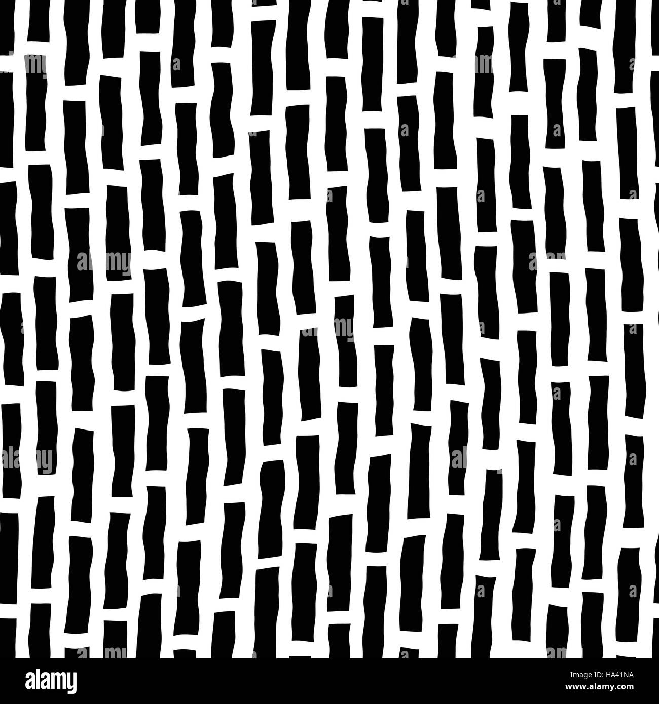 Seamless pattern dessiné à la main avec des lignes. Le noir et blanc texture background Illustration de Vecteur
