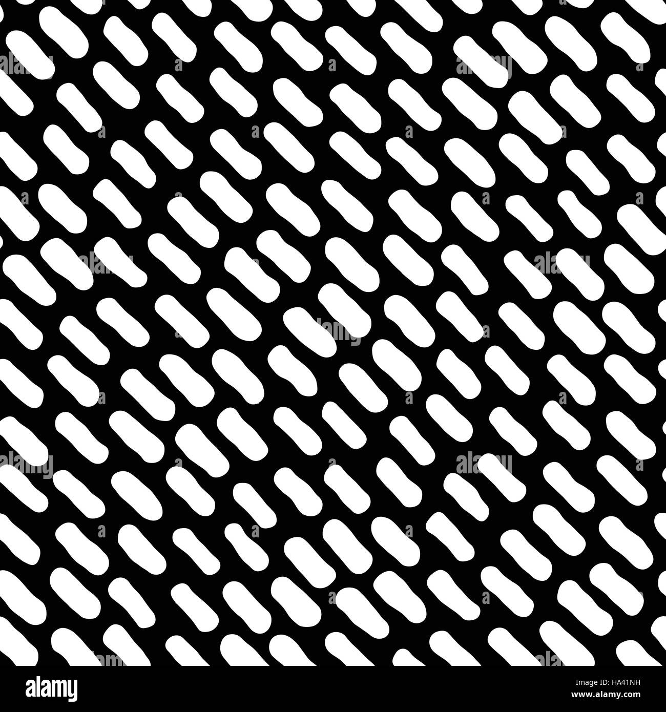 Seamless pattern dessiné à la main avec des lignes. Le noir et blanc texture background Illustration de Vecteur