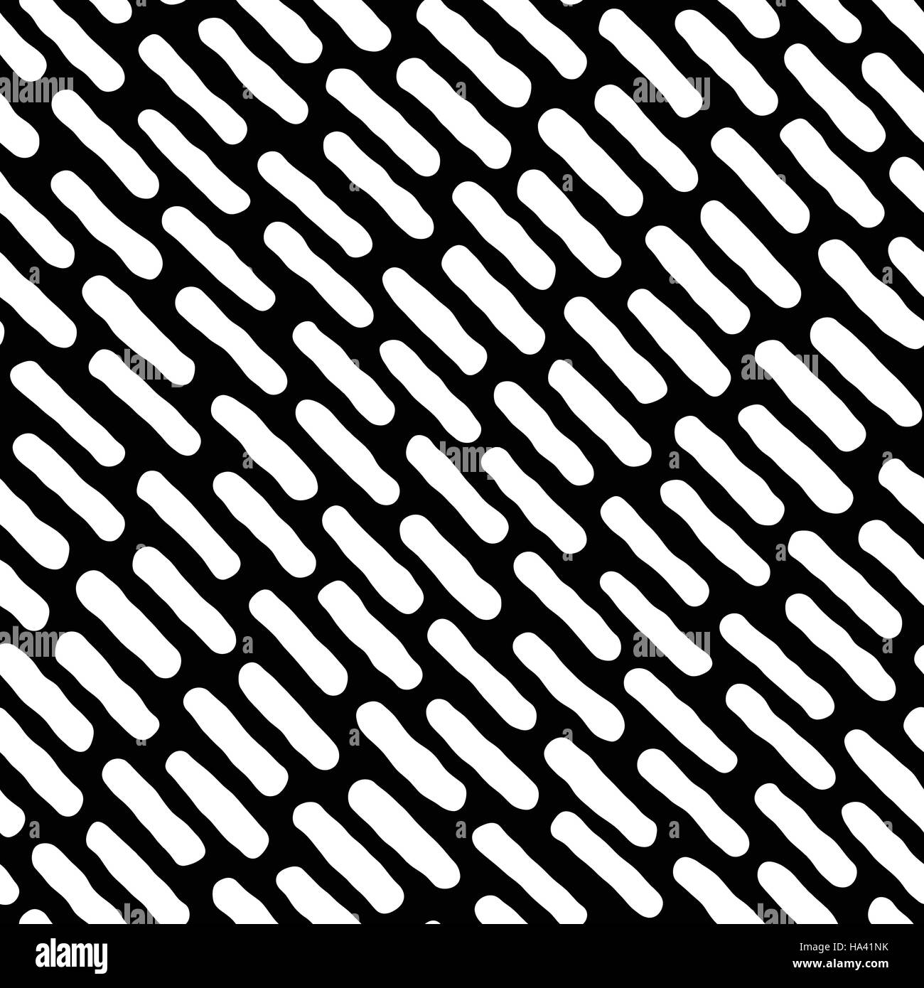 Seamless pattern dessiné à la main avec des lignes. Le noir et blanc texture background Illustration de Vecteur