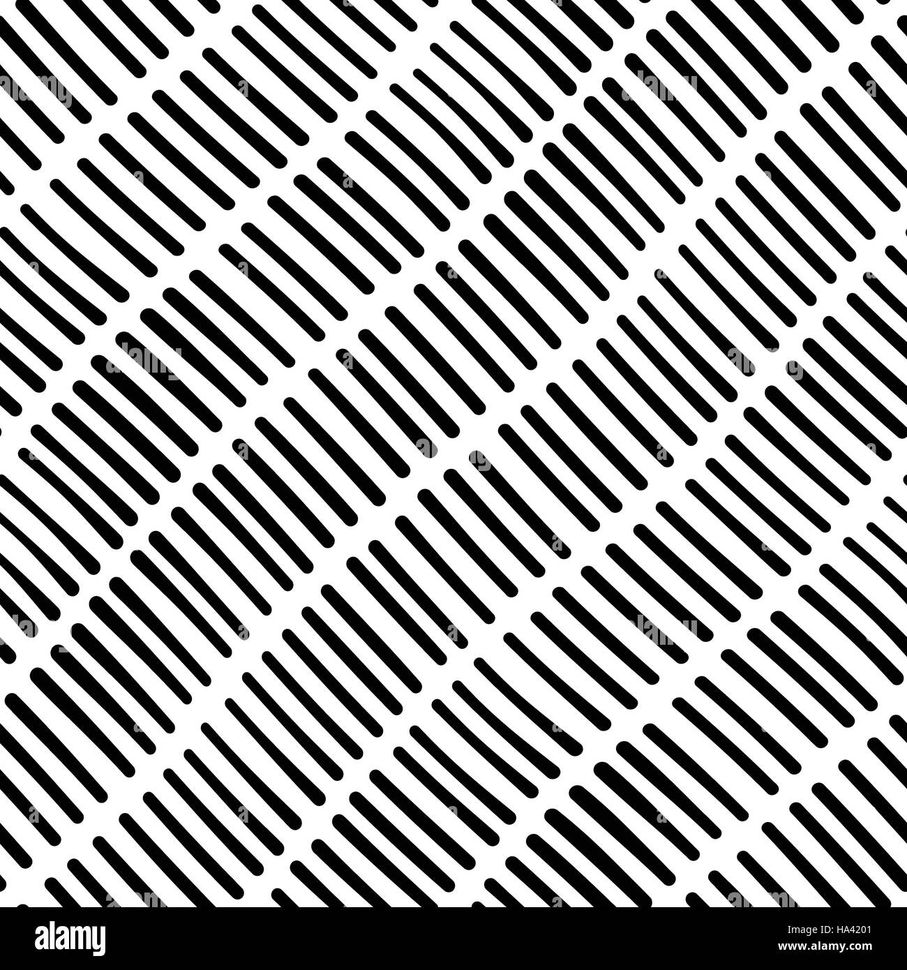 Seamless pattern dessiné à la main avec des lignes. Le noir et blanc texture background Illustration de Vecteur