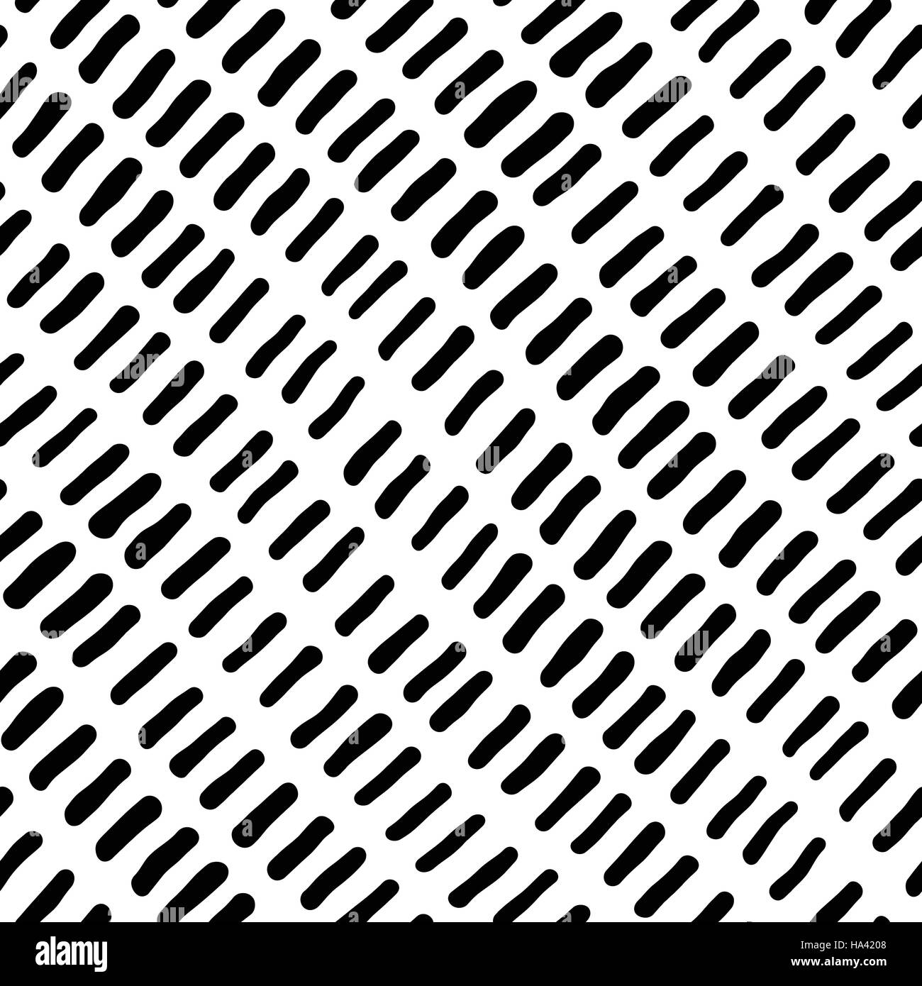 Seamless pattern dessiné à la main avec des lignes. Le noir et blanc texture background Illustration de Vecteur