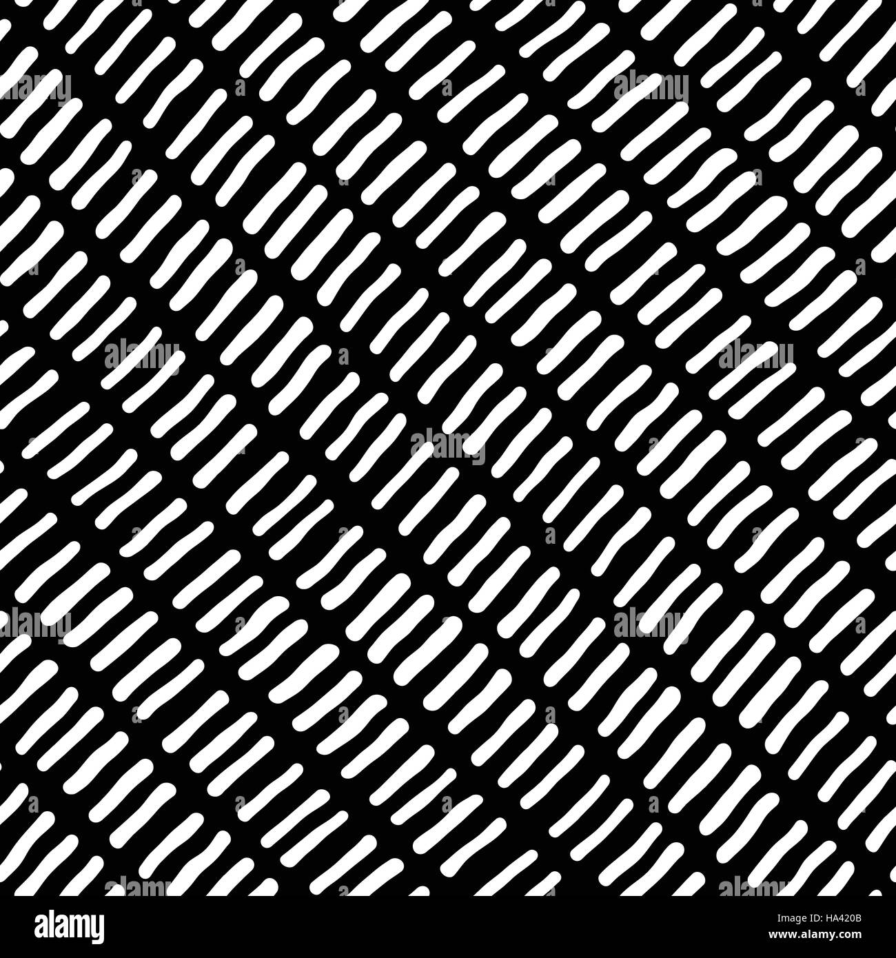Seamless pattern dessiné à la main avec des lignes. Le noir et blanc texture background Illustration de Vecteur