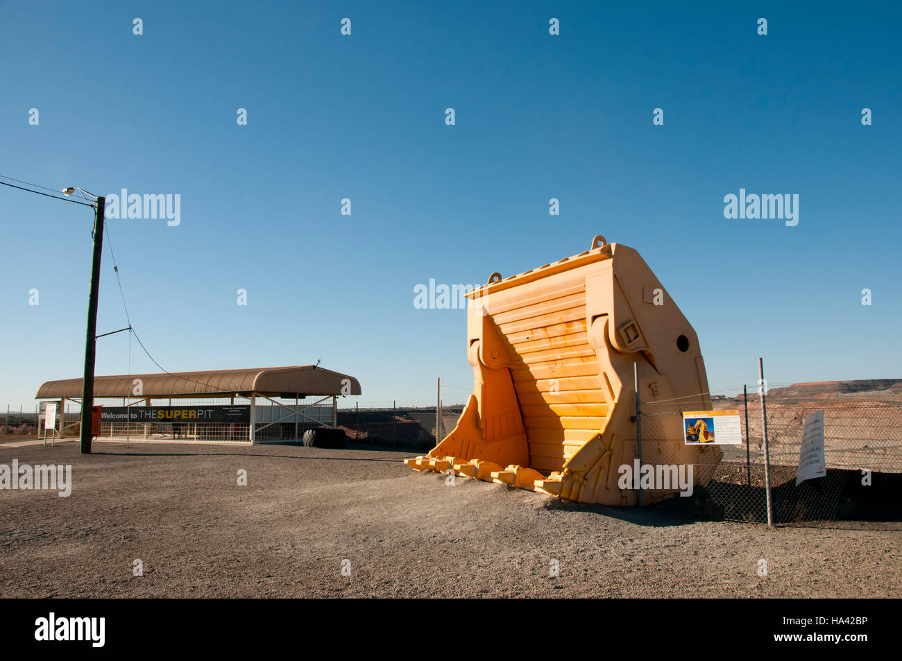 Super Pit Godet - Kalgoorlie - Australie Banque D'Images