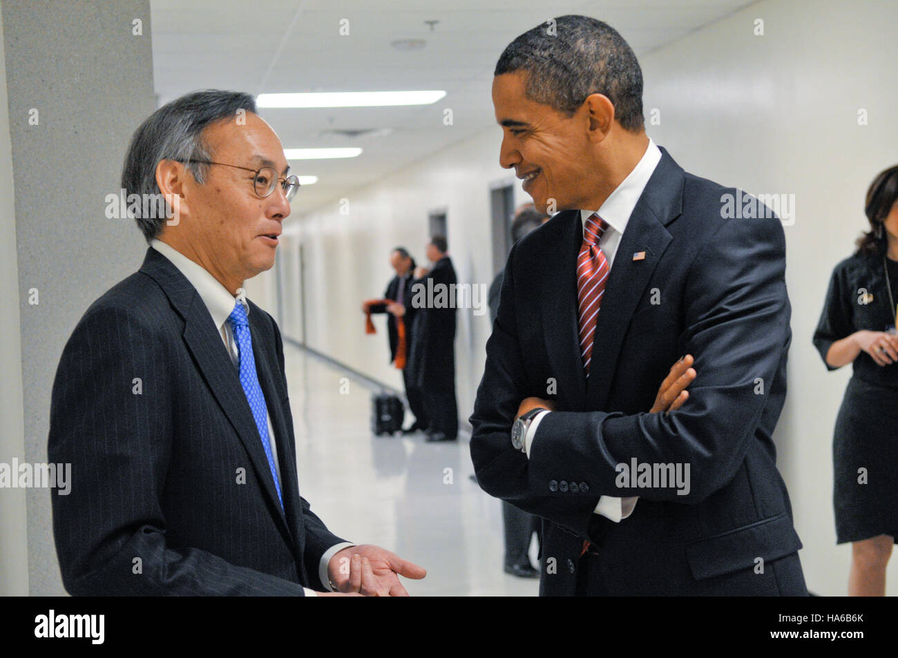 Departmentofenergy 3532094576 Le président Obama Visite le ministère de l'énergie Banque D'Images