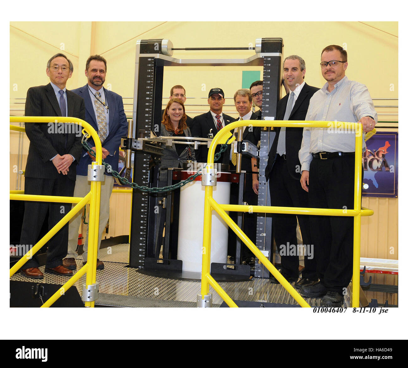 À l'usine de Pantex, des outils développés pour les programmes de prolongation et de démantèlement de la NNSA sont présentés, démontrant les progrès en matière de sûreté nucléaire et de technologie pour la sécurité nationale. Banque D'Images