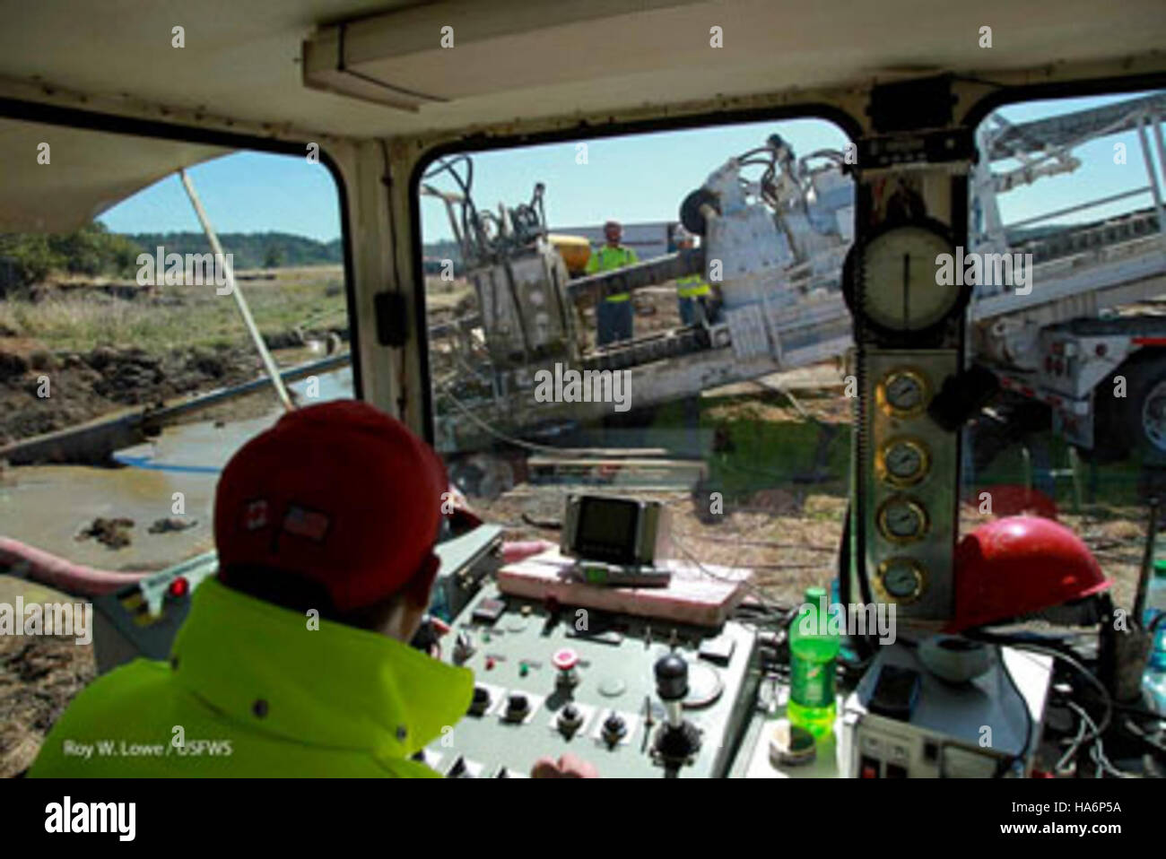 Fws-recouvrement-act-projets 5393365908 10-01-10 Bandon Marsh NWR 1 Banque D'Images