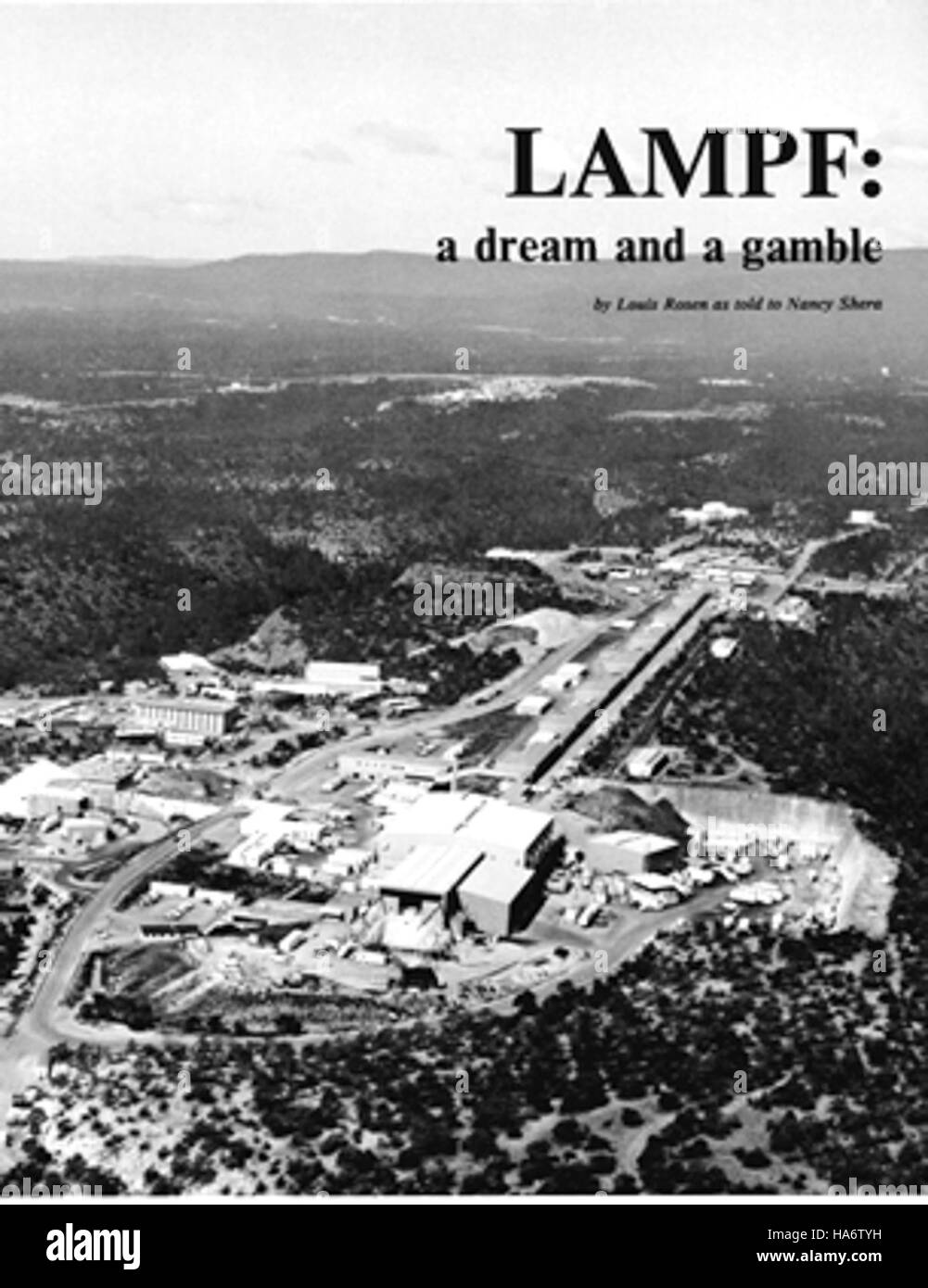 LAMPF (Los Alamos Meson Physics Facility) était une installation expérimentale clé pour la physique des particules, axée sur l'avancement des connaissances scientifiques. Son héritage continue d'influencer la recherche au laboratoire national de Los Alamos. Banque D'Images