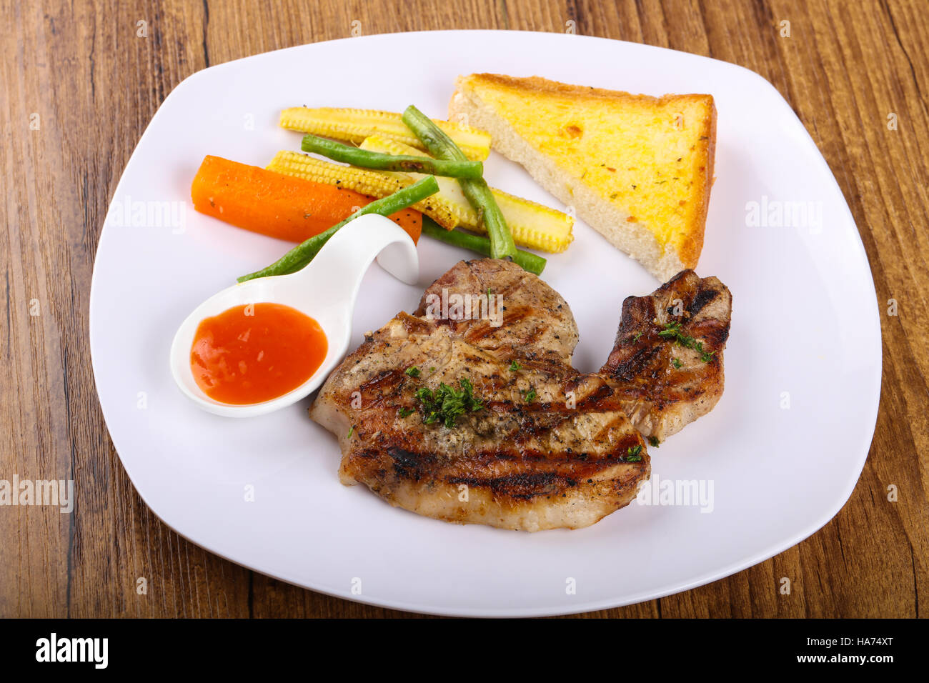 Sauce Pour Viande De Porc Grillé