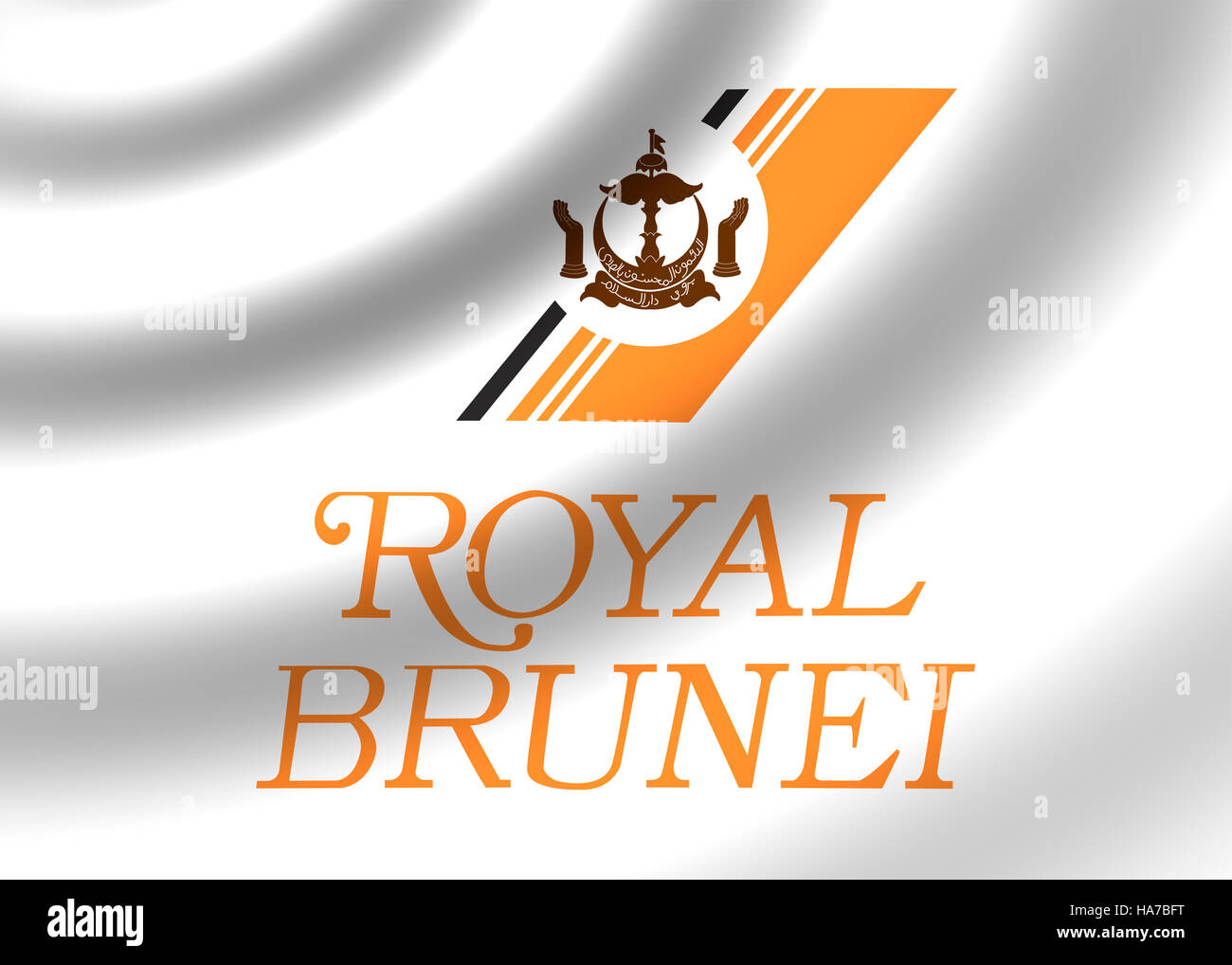 Logo Royal Brunei Airlines Banque D'Images
