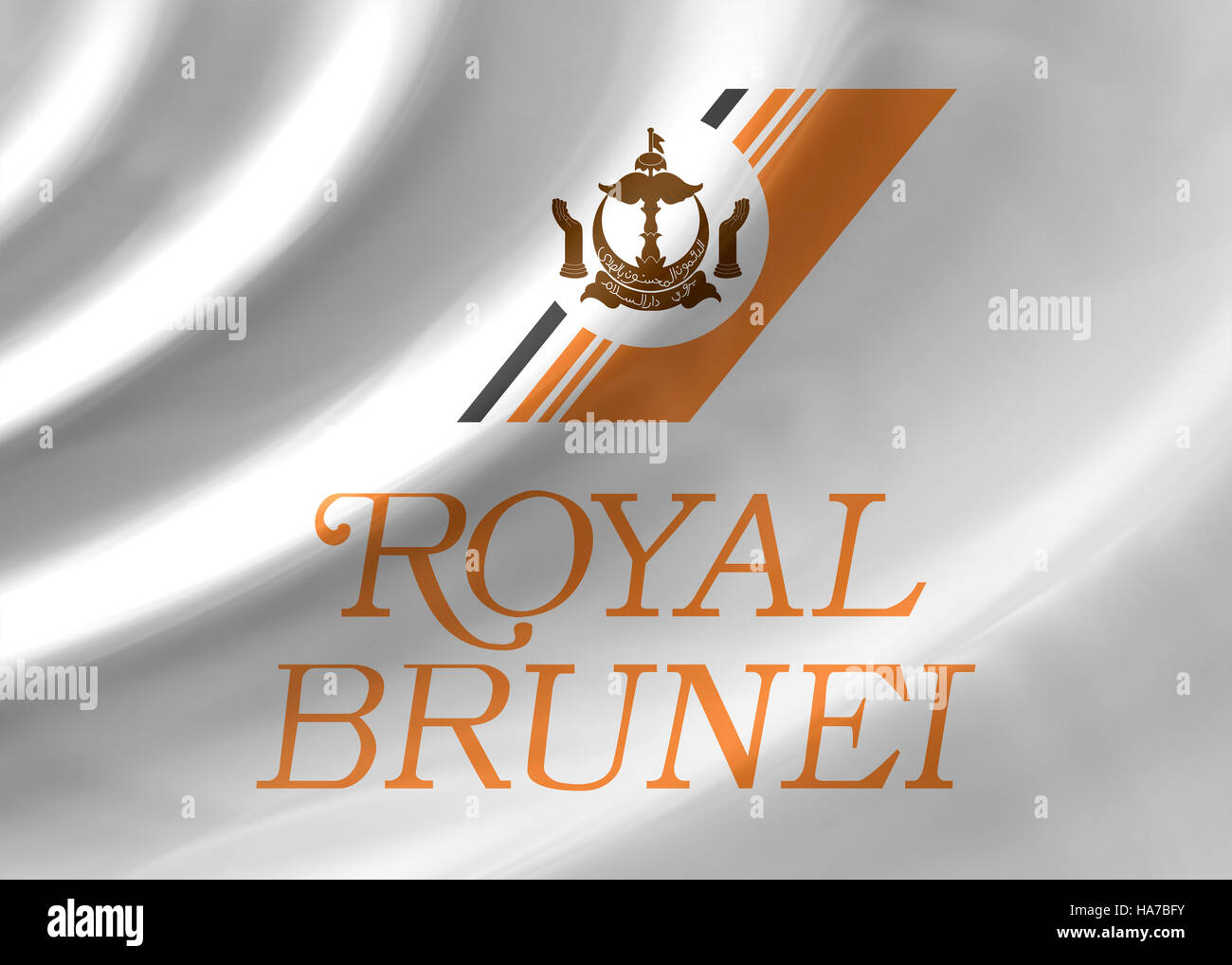 Logo Royal Brunei Airlines Banque D'Images