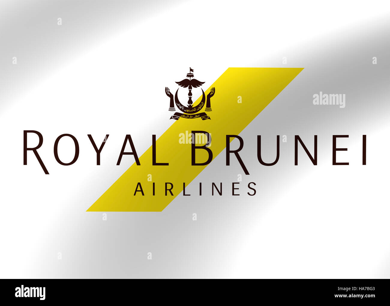 Logo Royal Brunei Airlines Banque D'Images