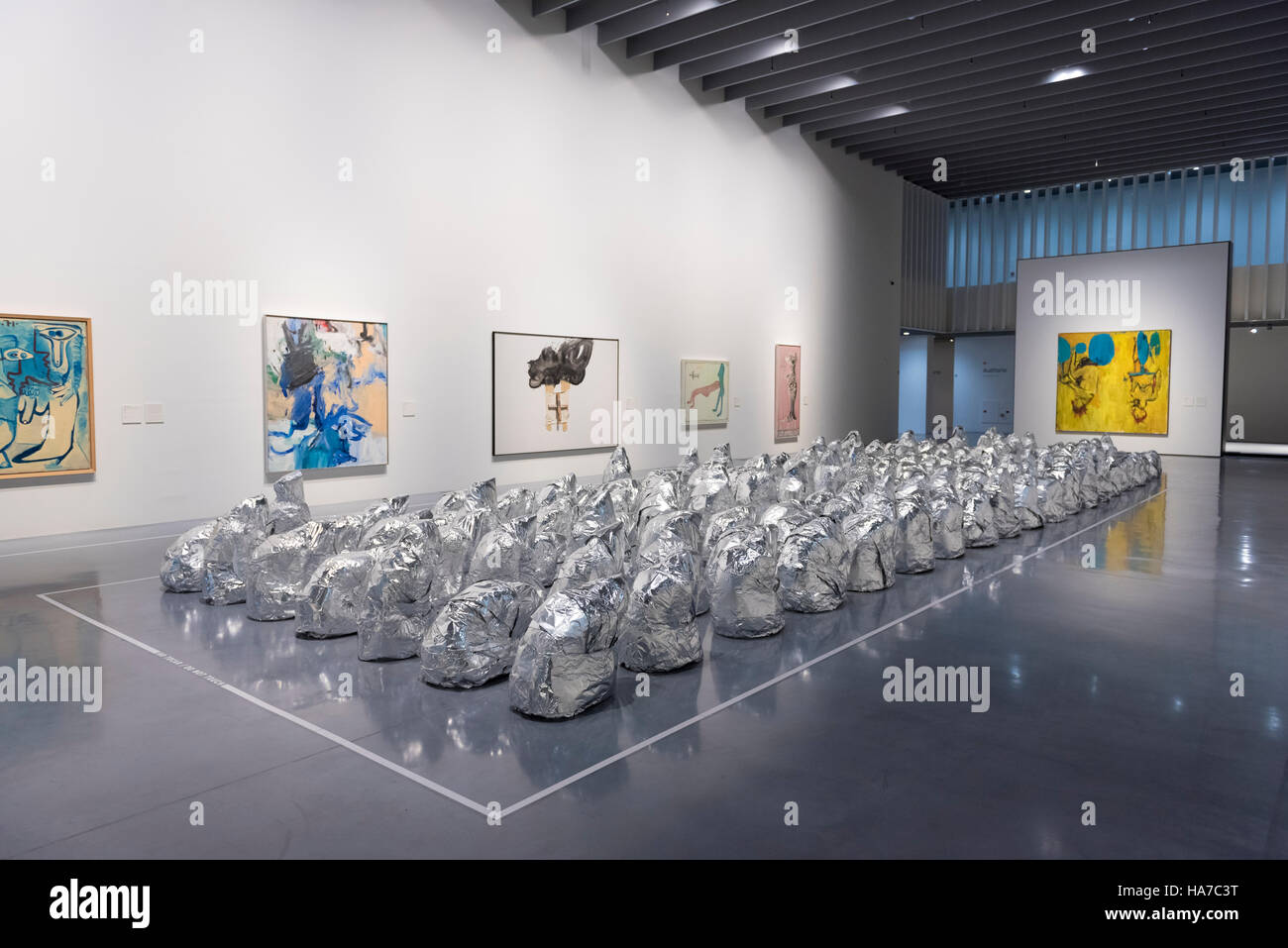 Musée Centre Pompidou, Malaga, Andalousie, espagne. Banque D'Images