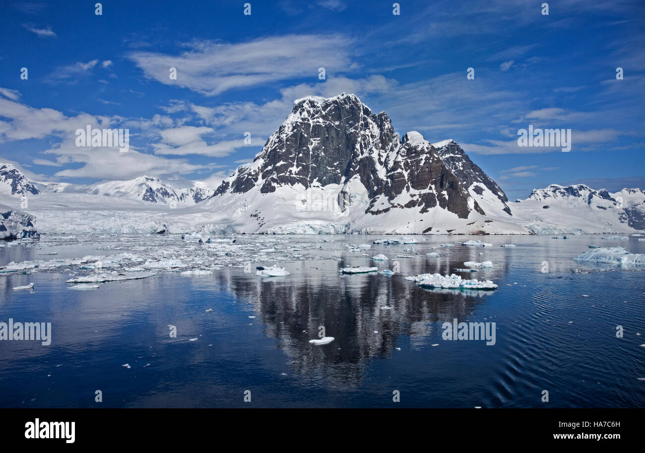 Canal Lemaire, Péninsule Antarctique Banque D'Images
