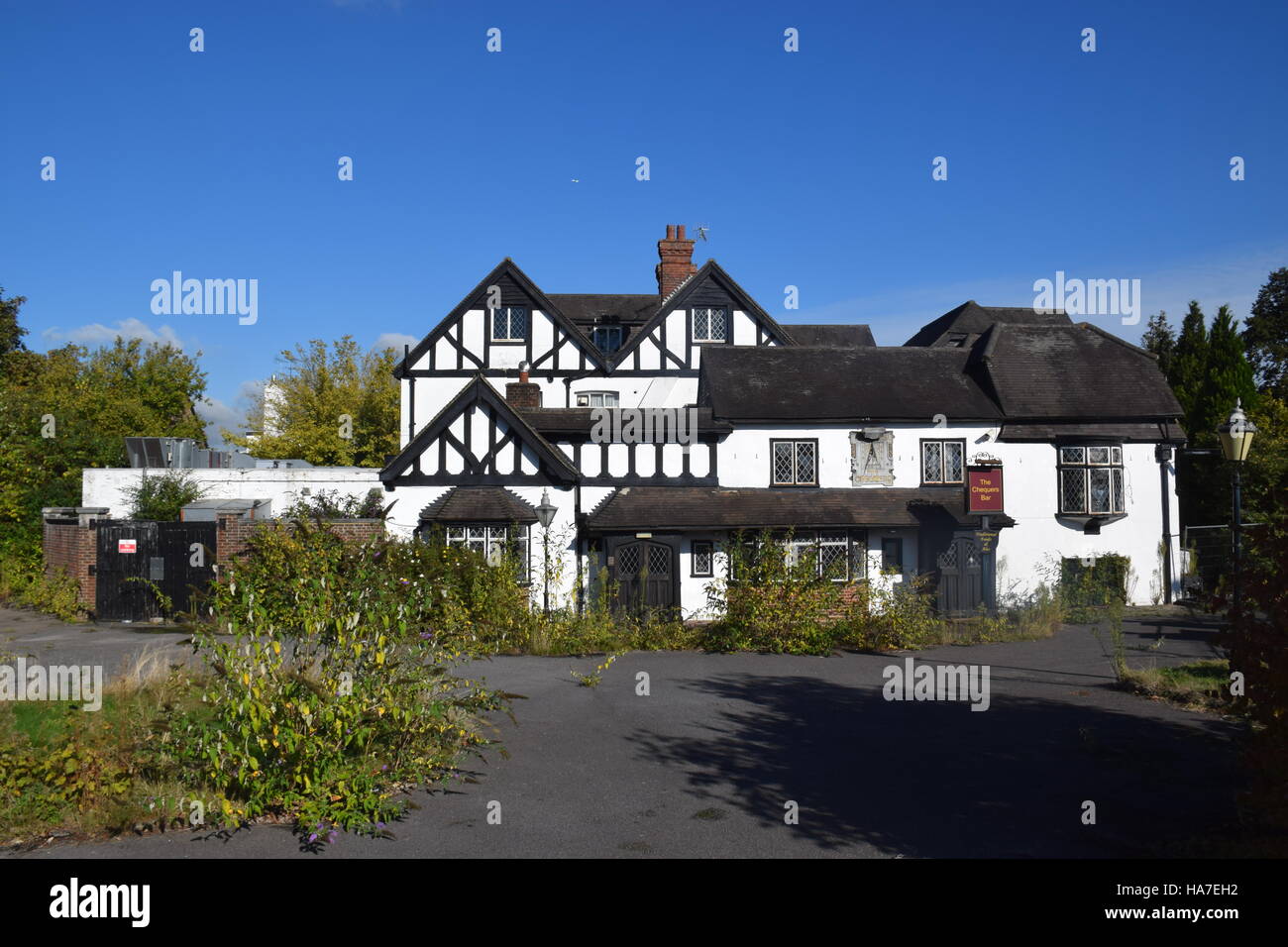 'The Chequers', Horley, Surrey, Angleterre Banque D'Images