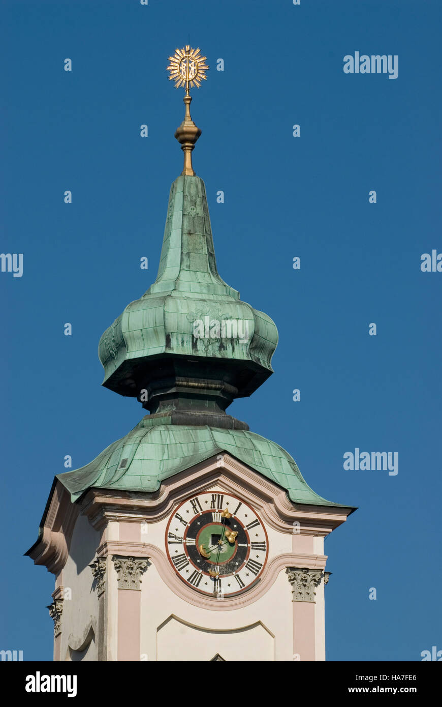 Michaelerkirche à Steyr, Haute Autriche, Autriche, Europe Banque D'Images