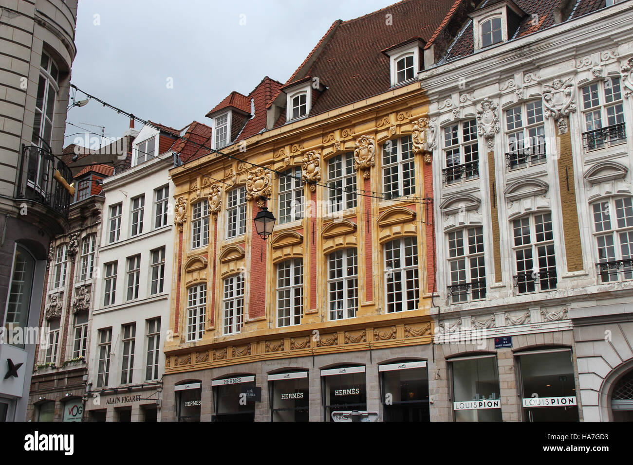 Renaissance (fermé à la grande rue Chausse à Lille (France). Banque D'Images