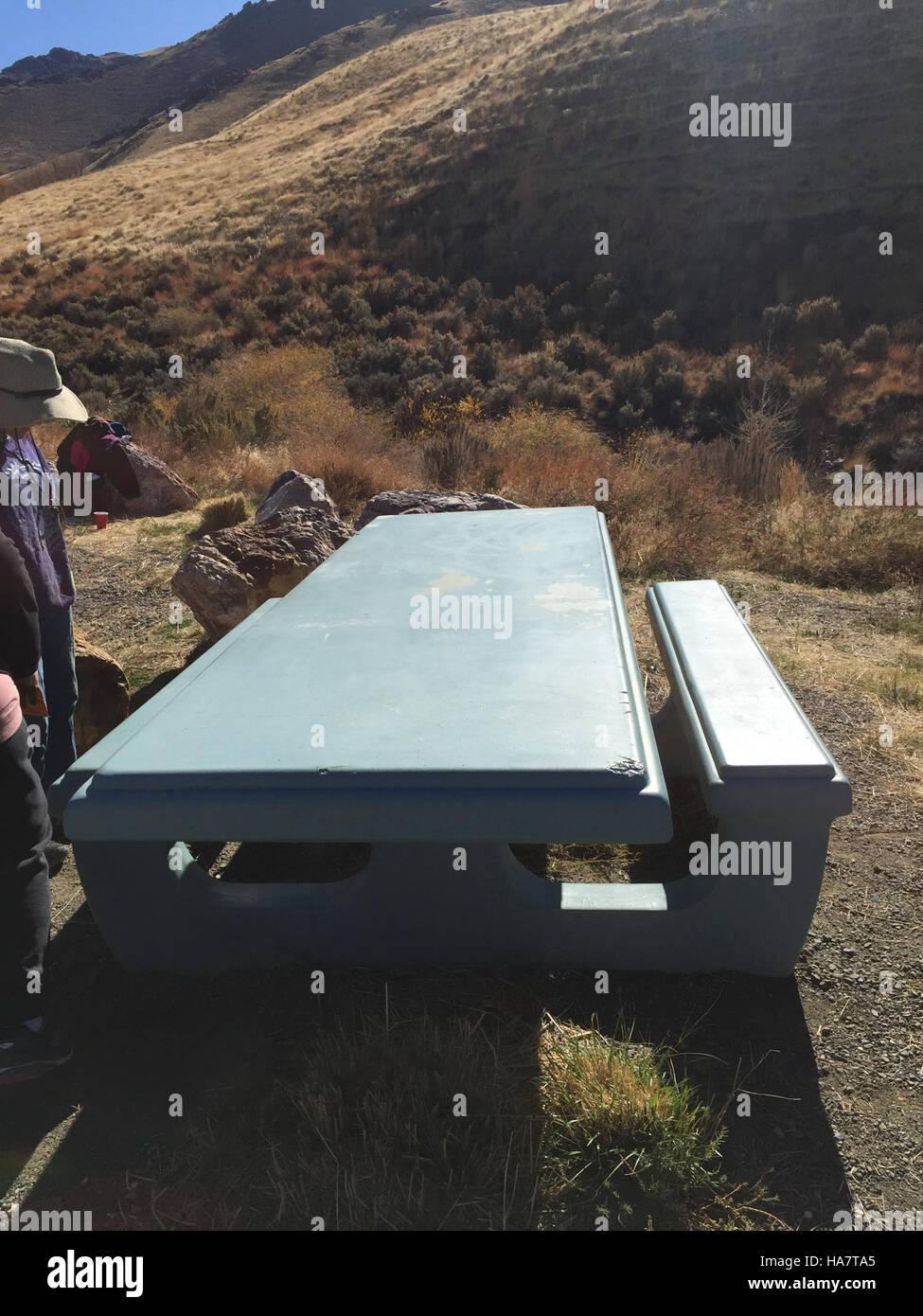 Cette image met en lumière un projet au Nevada, soutenu par le Bureau of Land Management (BLM), visant à préserver les terres publiques et à assurer la durabilité des ressources naturelles dans la région. Banque D'Images
