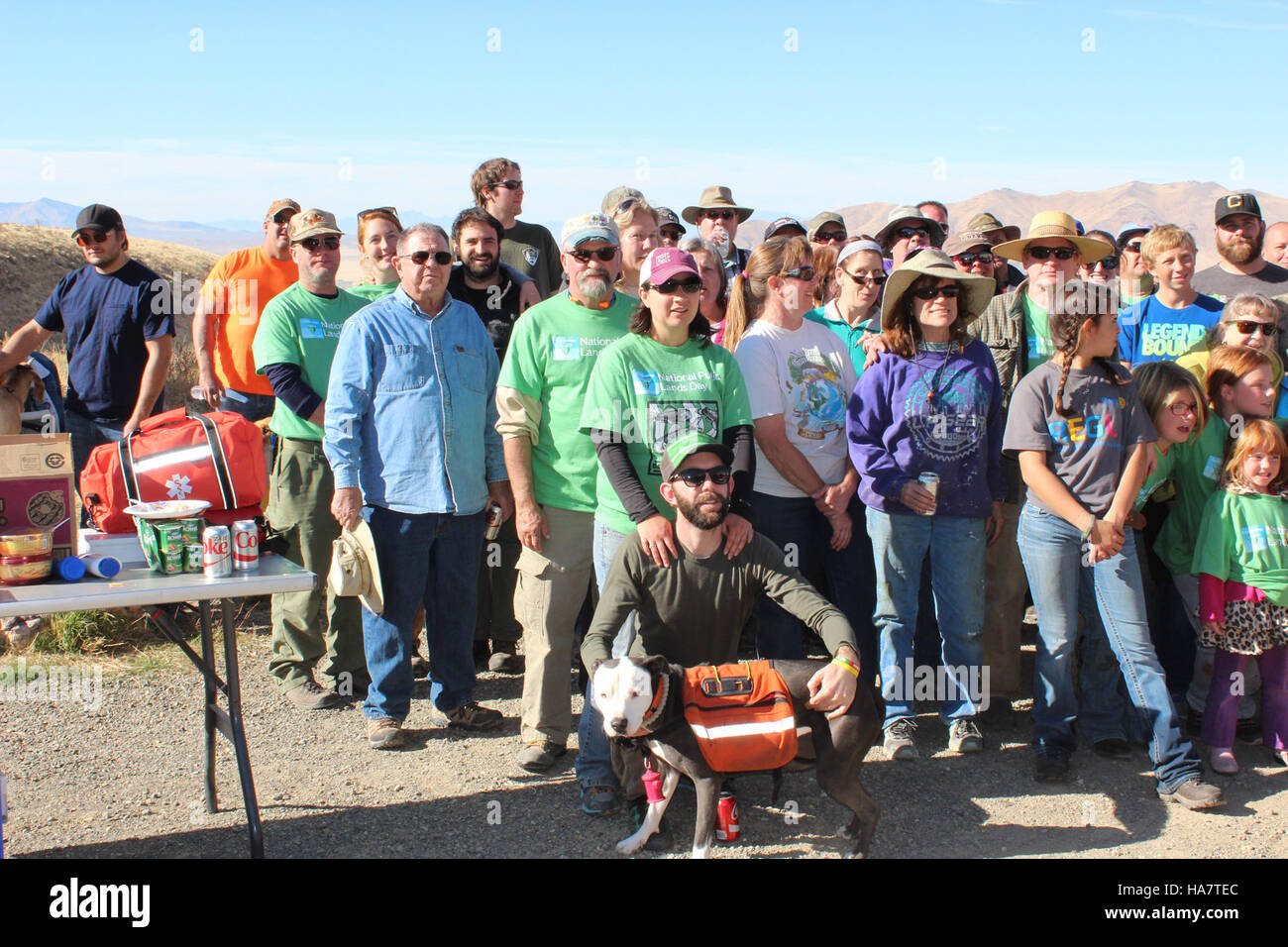 BLM Nevada supervise les terres publiques, y compris les ressources naturelles, les programmes de conservation et les zones de loisirs. Le Bureau of Land Management (BLM) est responsable de la gestion de vastes zones des terres du Nevada, en se concentrant sur l'utilisation des terres, l'extraction des ressources, la conservation et les loisirs de plein air. La gestion de ces terres joue un rôle clé dans la préservation de l’environnement naturel du Nevada et le soutien à l’utilisation durable. Banque D'Images