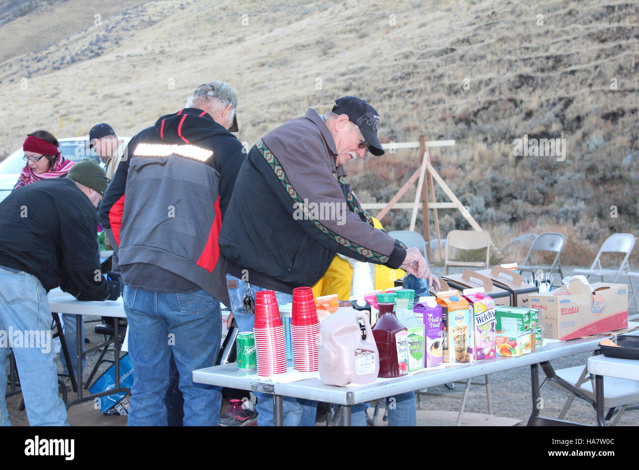 Une vue matinale pittoresque des terres publiques gérées par le Bureau of Land Management, mettant en évidence les efforts de conservation et de protection de l'environnement dans les zones sauvages du Nevada. Banque D'Images