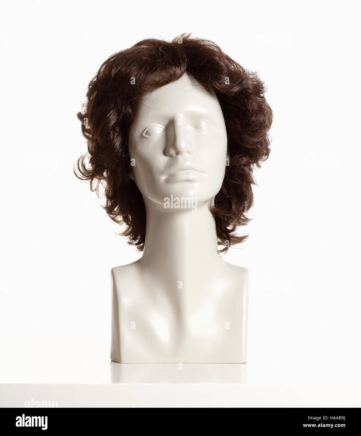 Tête De Mannequin Femme En PVC Blanc Pour Perruque Ou Affichage, Neuve