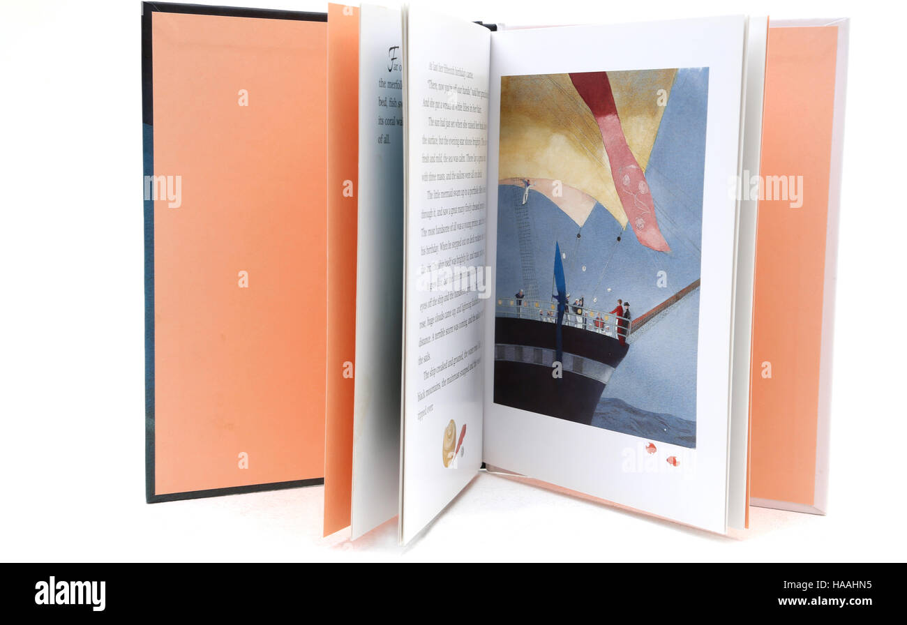 La petite sirène de Hans Christian Andersen Livre Banque D'Images La petite sirène de Hans Christian Andersen Livre Banque D'Images