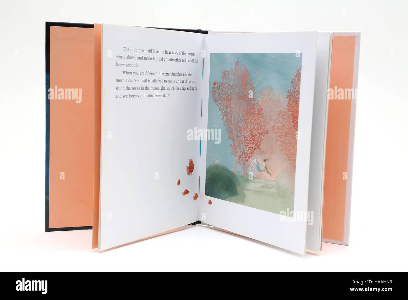 La petite sirène de Hans Christian Andersen Livre Banque D'Images La petite sirène de Hans Christian Andersen Livre Banque D'Images