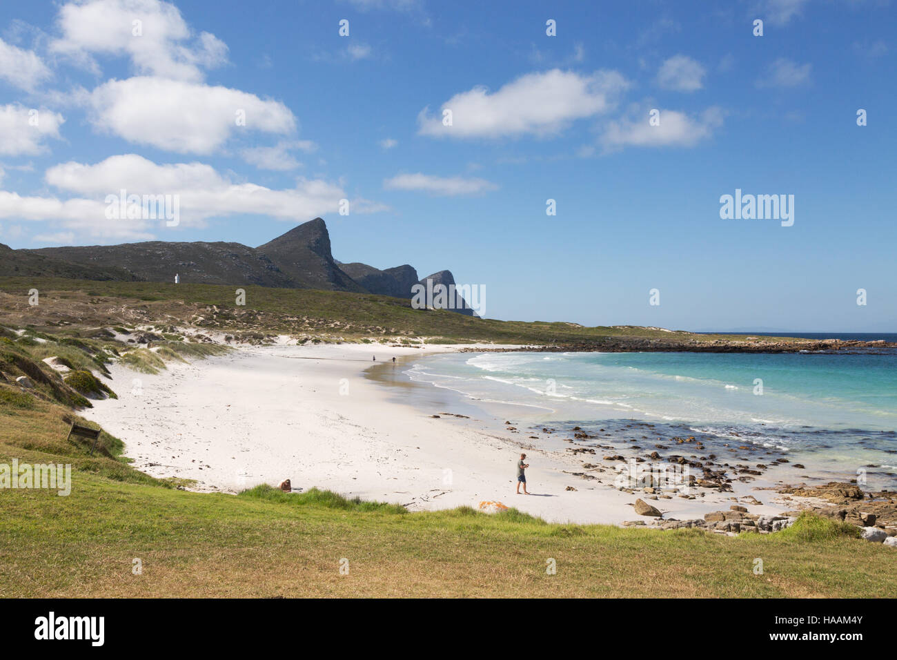 Buffels Bay et de la plage, des paysages à la péninsule du Cap, Western Cape, Afrique du Sud Banque D'Images