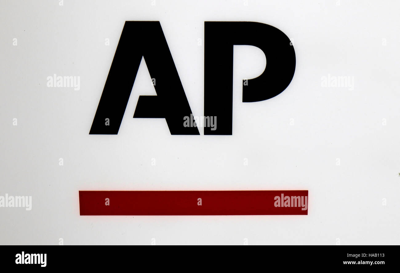 Logo das der Marke 'AP Associated Press, Berlin. Banque D'Images