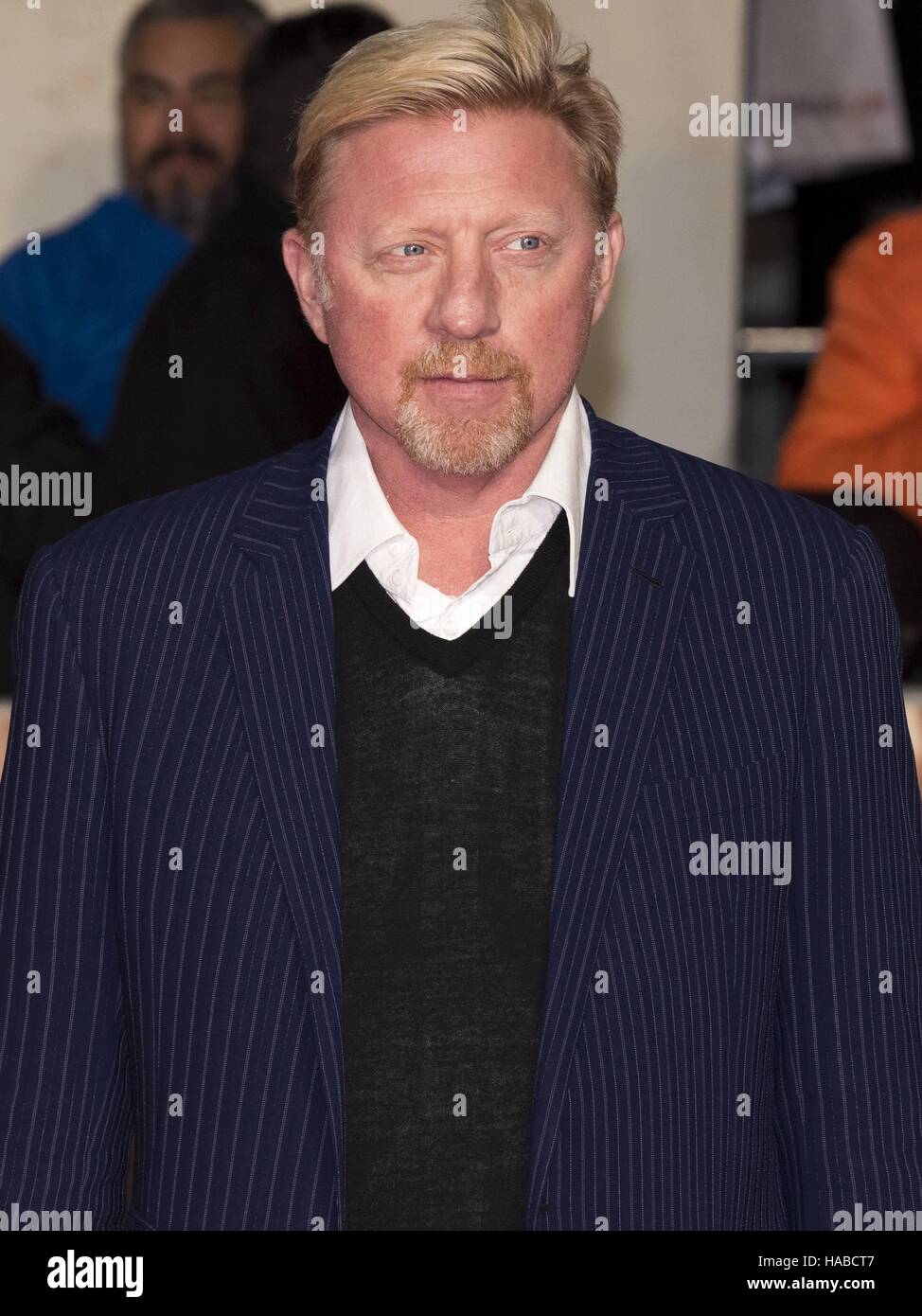 Londres, Grossbritannien. 28 Nov, 2016. Boris Becker s'occupe 'Je suis Äò 'vis Äô Première mondiale à Leicester Square à Londres, Angleterre (28/11/2016). | Verwendung weltweit © dpa/Alamy Live News Banque D'Images