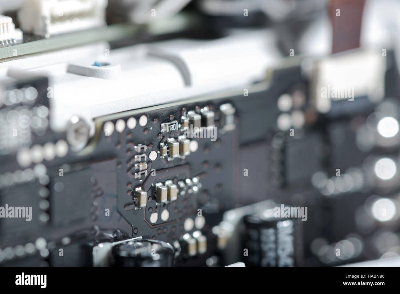 Close up of drone chip Banque D'Images