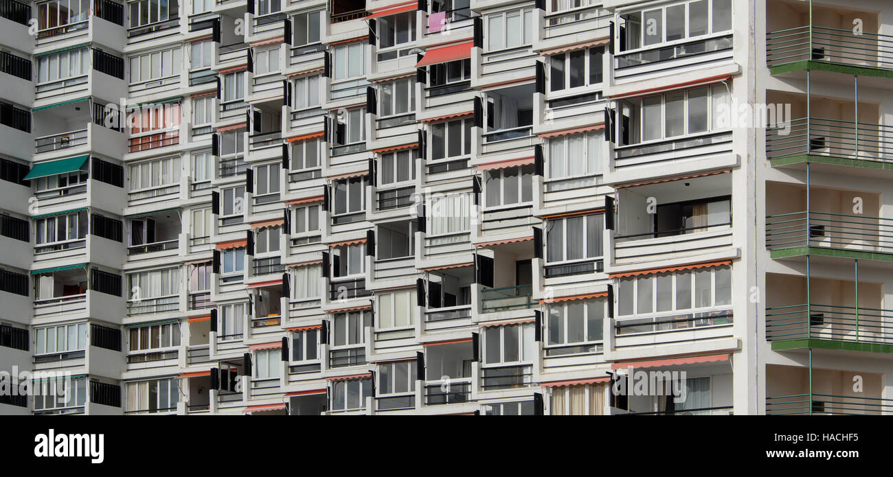 La façade de l'immeuble - architecture Banque D'Images