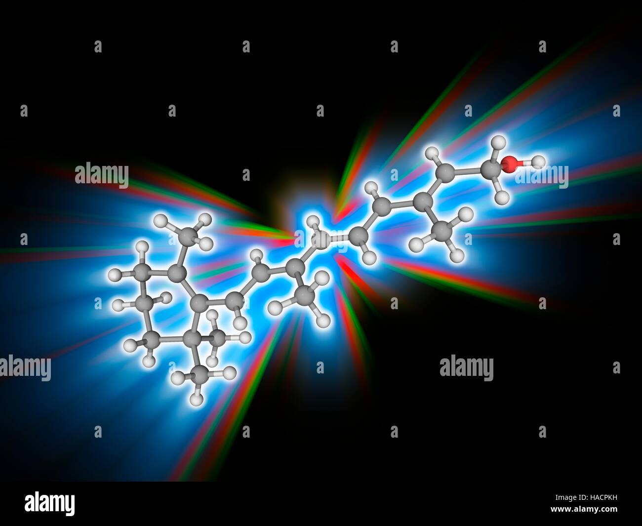 Retinal vitamin molecule Banque de photographies et d’images à haute ...