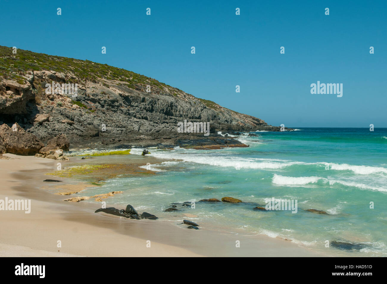 West Bay Beach, Kangaroo Island, Australie du Sud, Australie Banque D'Images