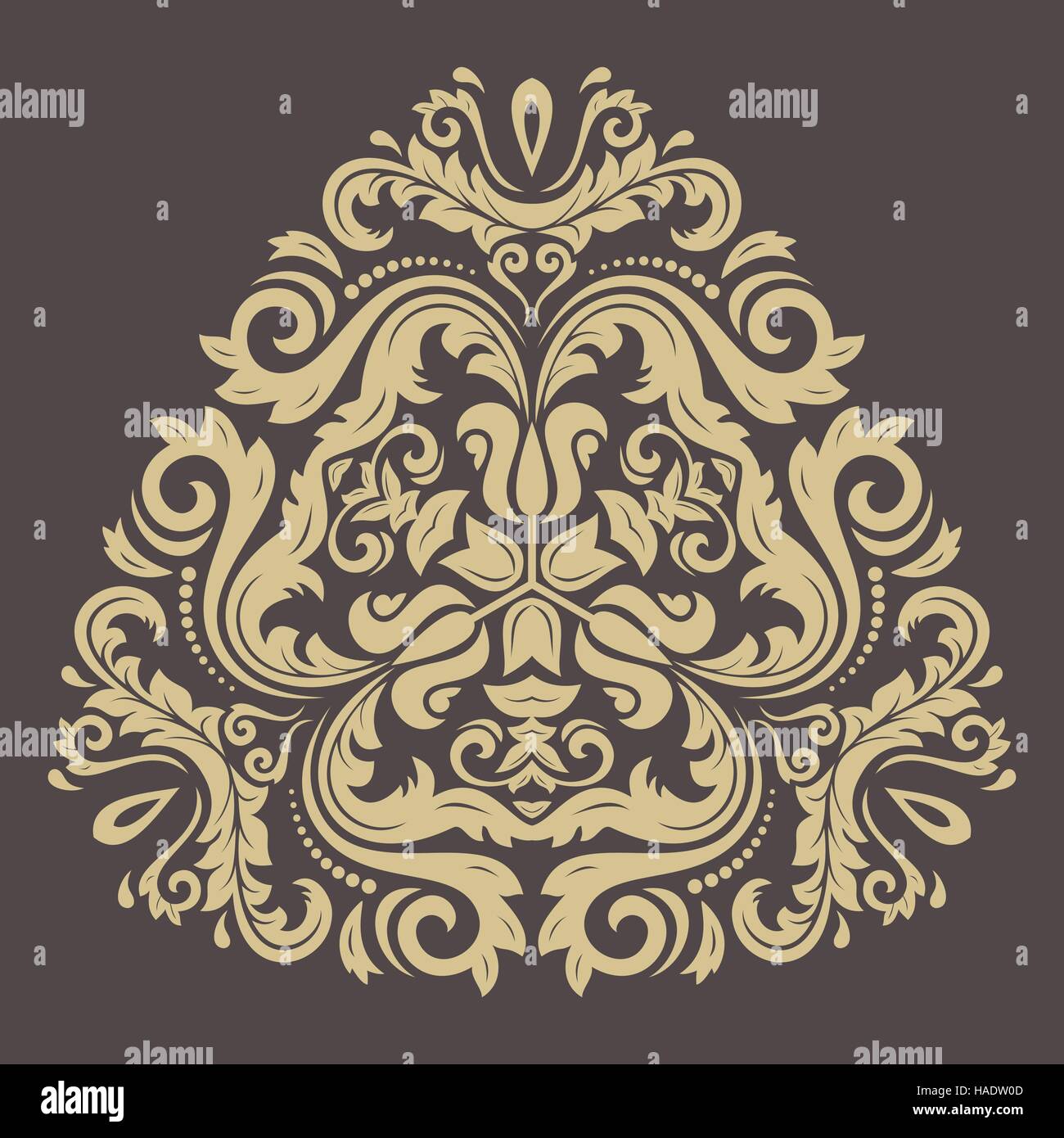 Ornement vecteur élégant dans un style classique Illustration de Vecteur