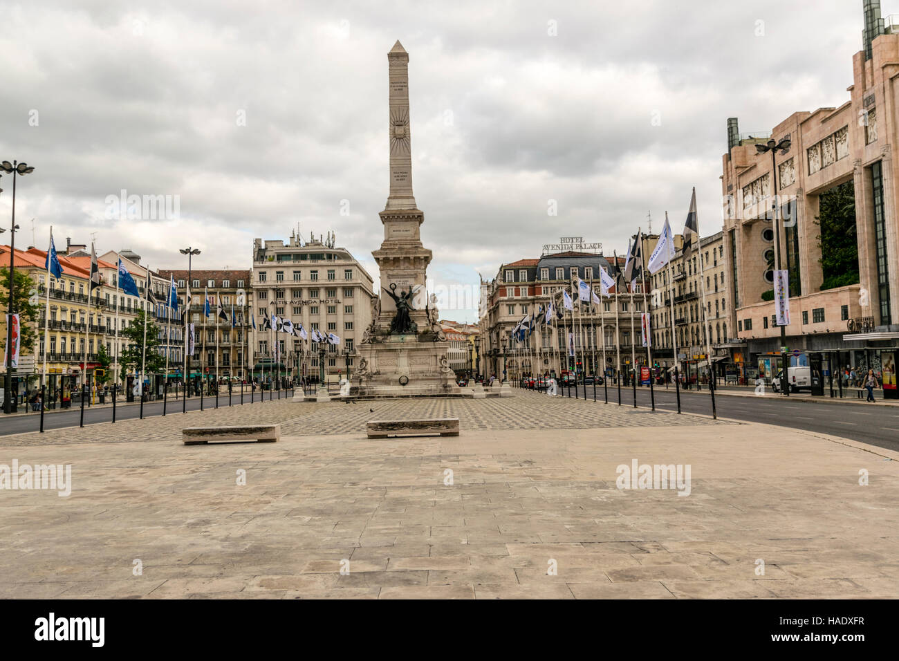 Les rues de Lisbonne romantique Banque D'Images