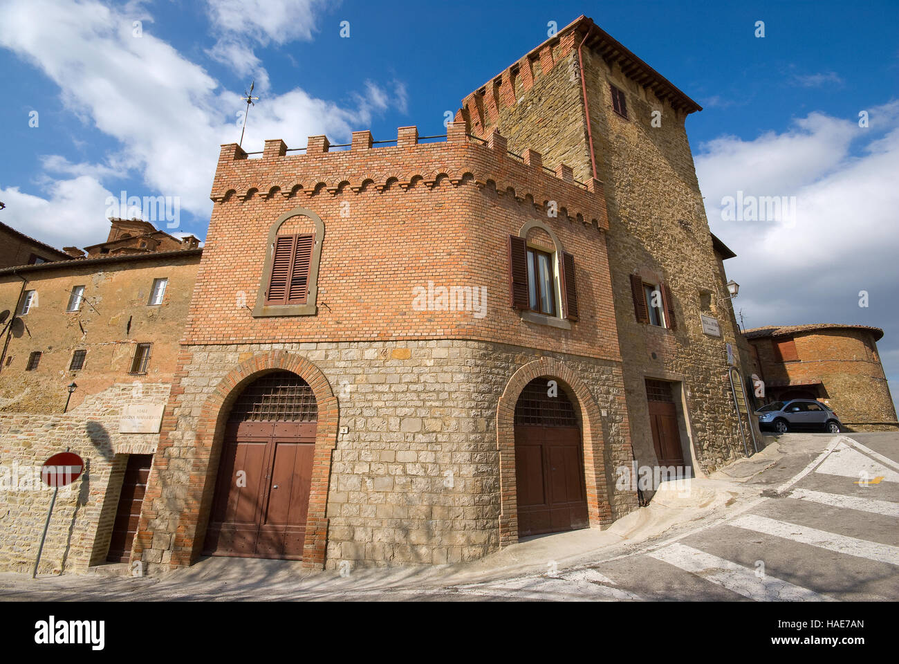 Village de Todi, Ombrie, Italie, Europe Banque D'Images