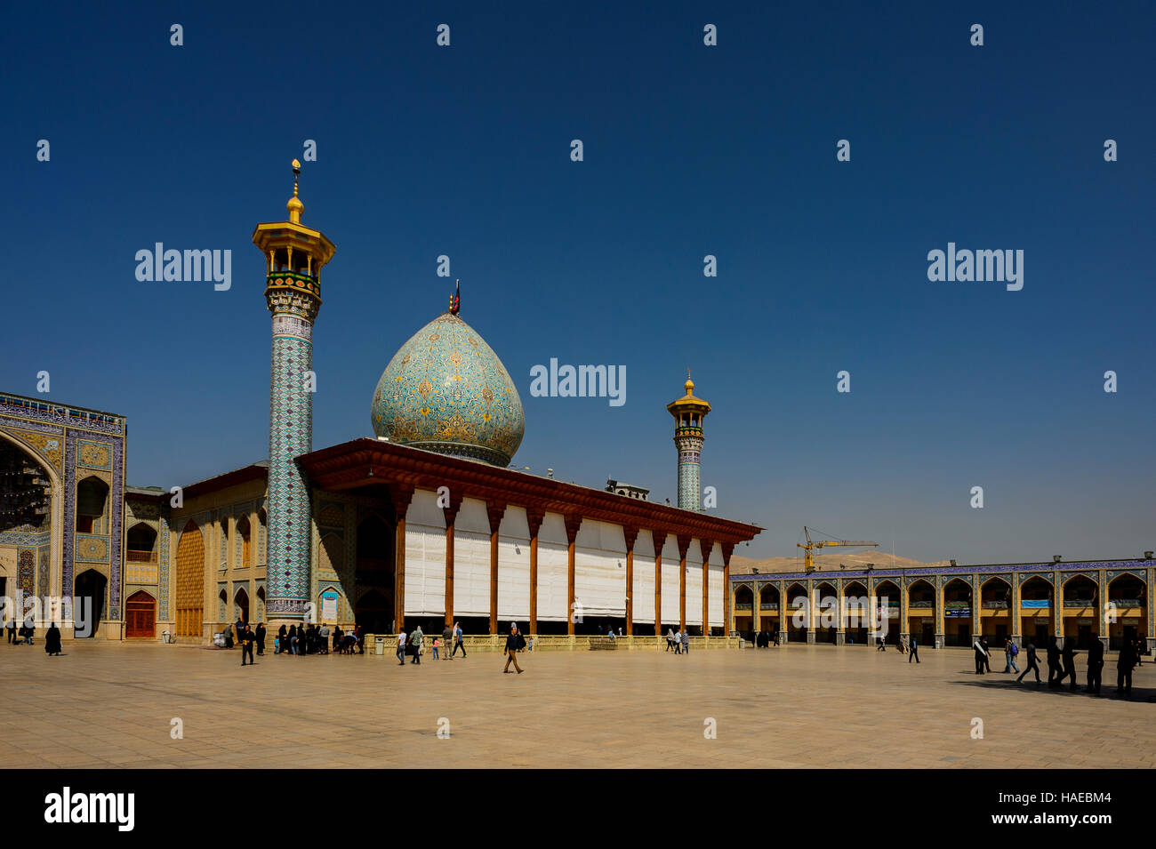 Chérāgh Shāh, Shiraz Banque D'Images