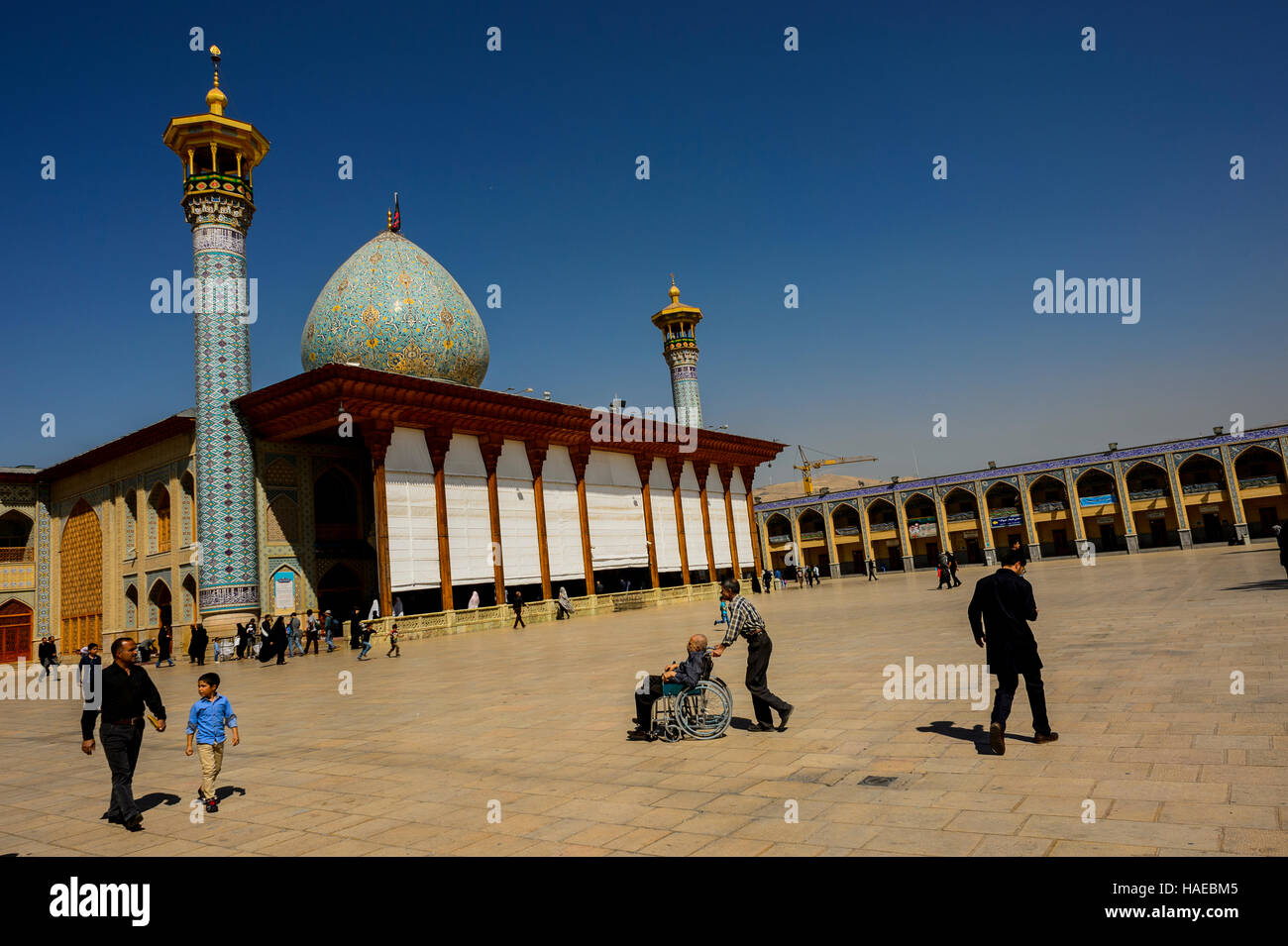Chérāgh Shāh, Shiraz Banque D'Images