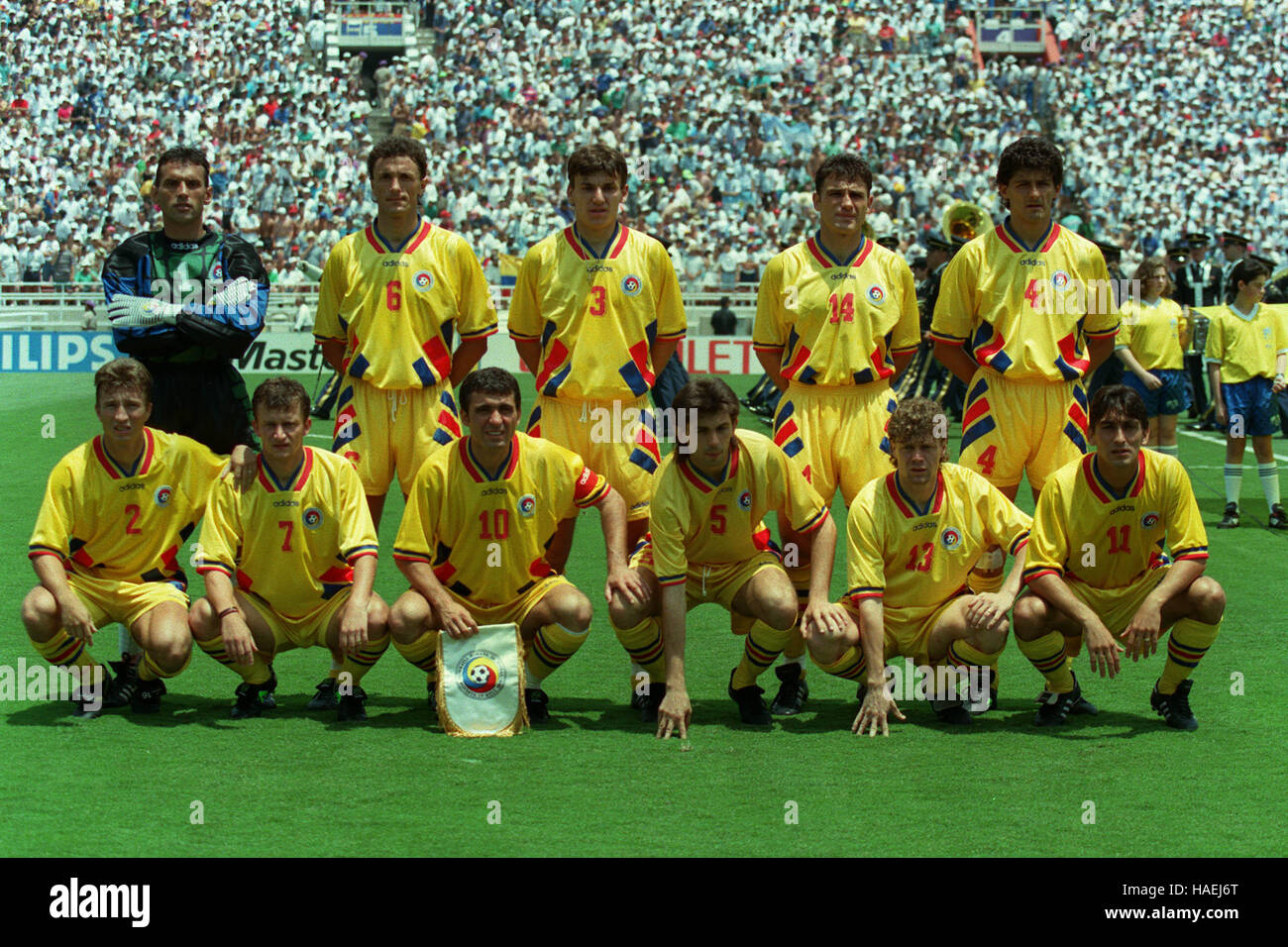 Coupe du monde Roumanie 1994 11 juillet 1994 Banque D'Images