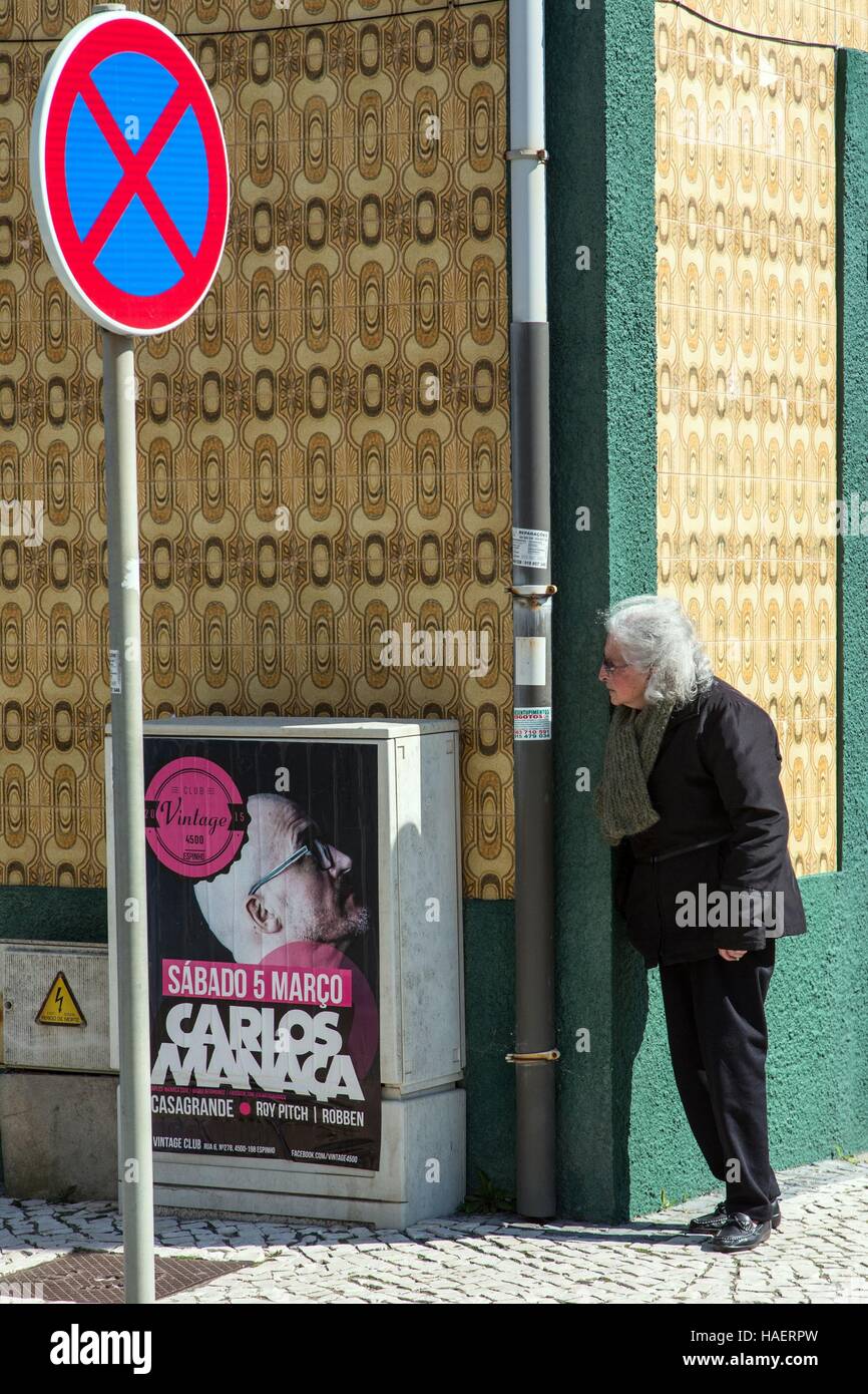 VILLE BALNEAIRE, Espinho, Portugal Banque D'Images