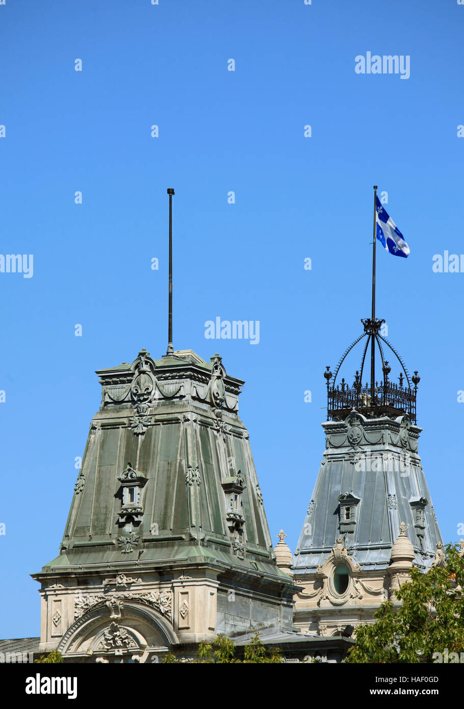 Canada, Ville de Québec, le Parlement, Banque D'Images