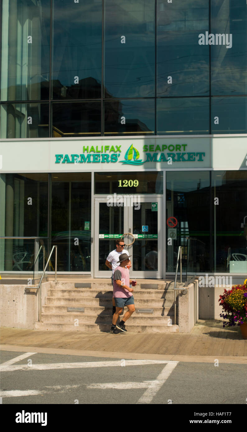 Halifax Seaport Farmers Market Nova Scotia Canada Banque D'Images