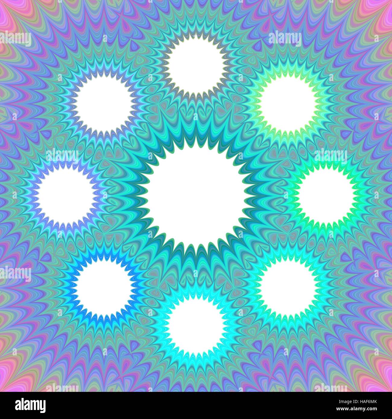 Abstract fractal infographic template design star Illustration de Vecteur