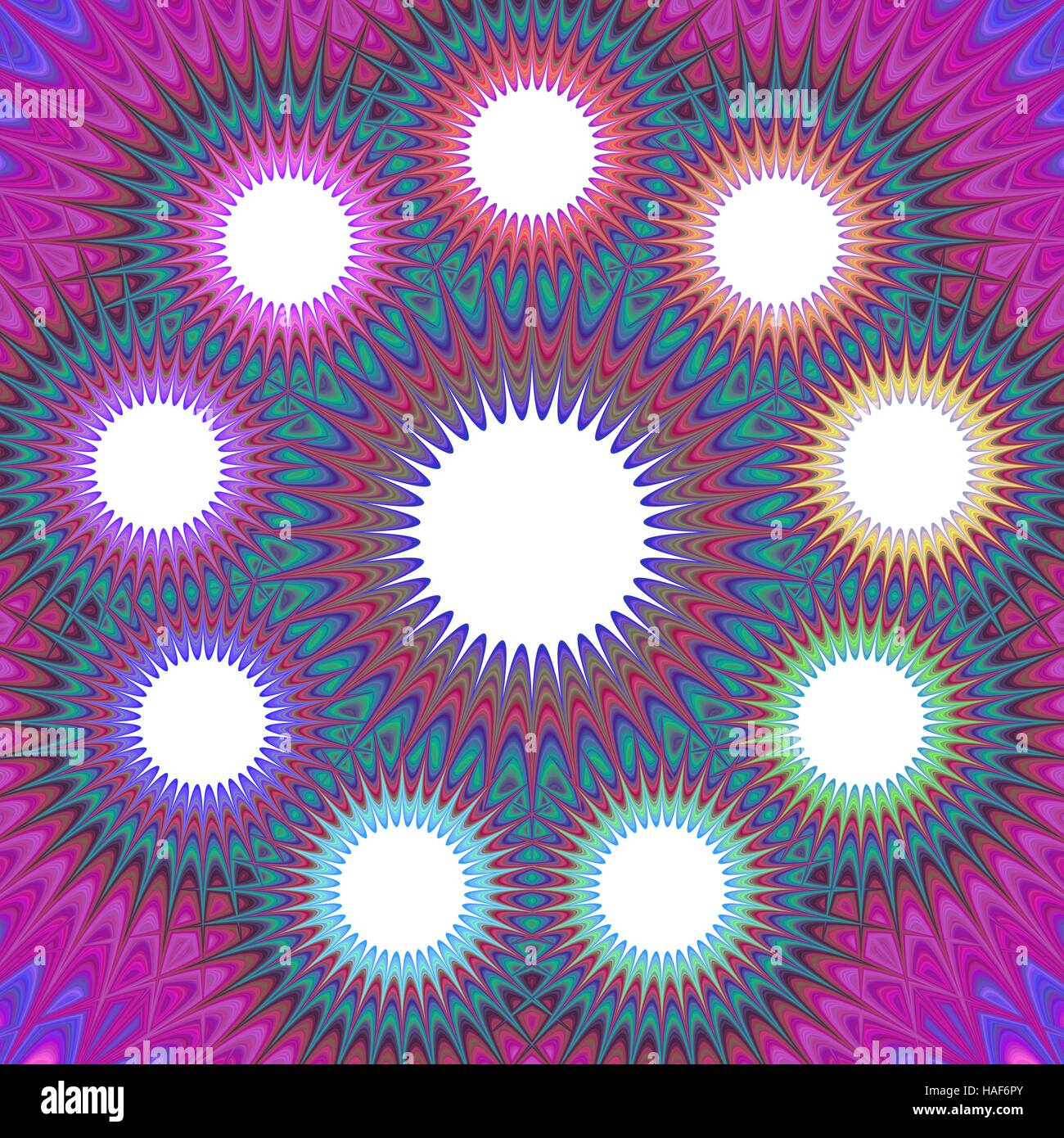 Abstract fractal infographic template design star Illustration de Vecteur