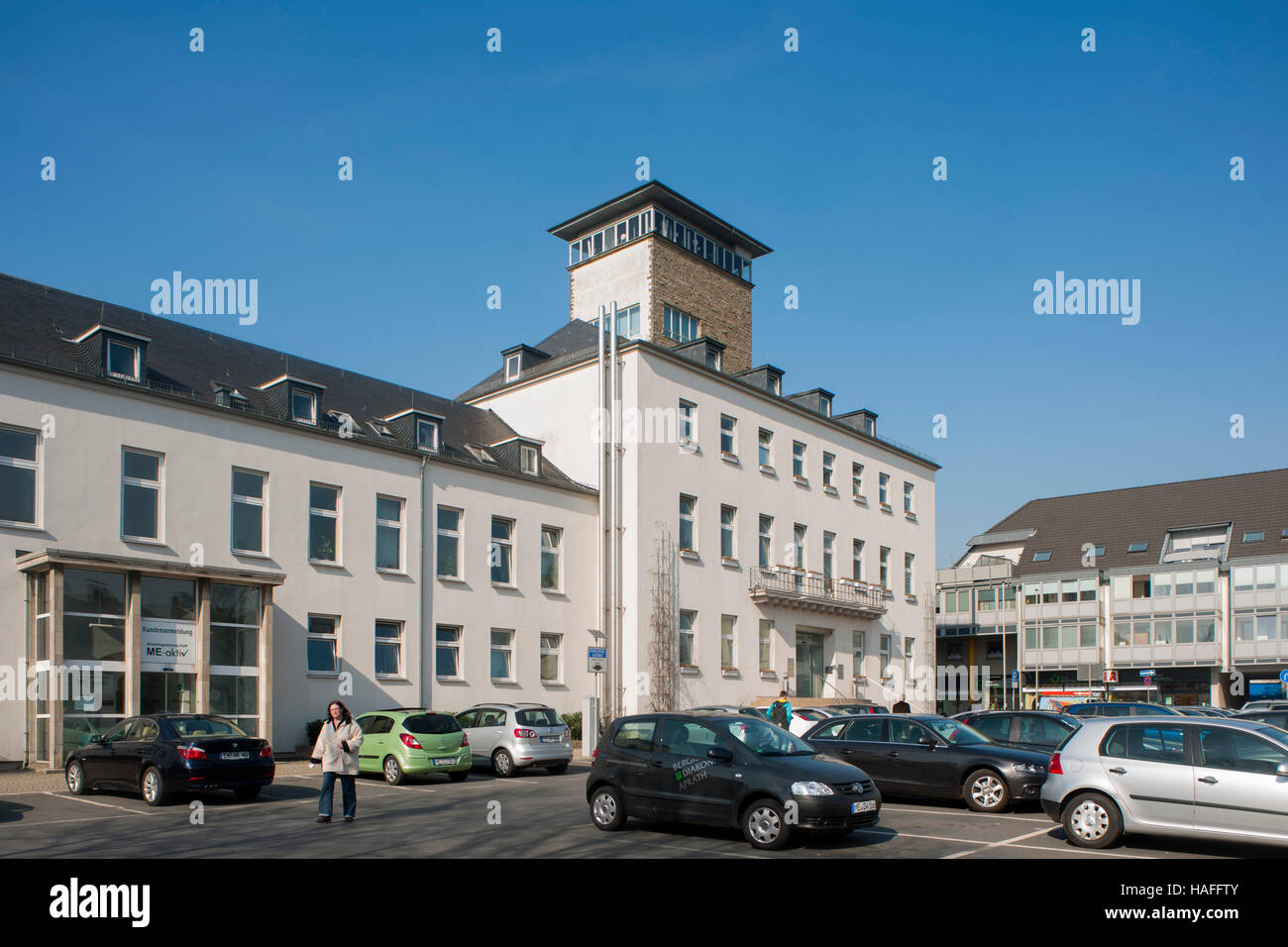 Deutschland, Nordrhein-Westfalen, Kreis Mettmann, Velbert, Rathaus gebaut 1927 Banque D'Images
