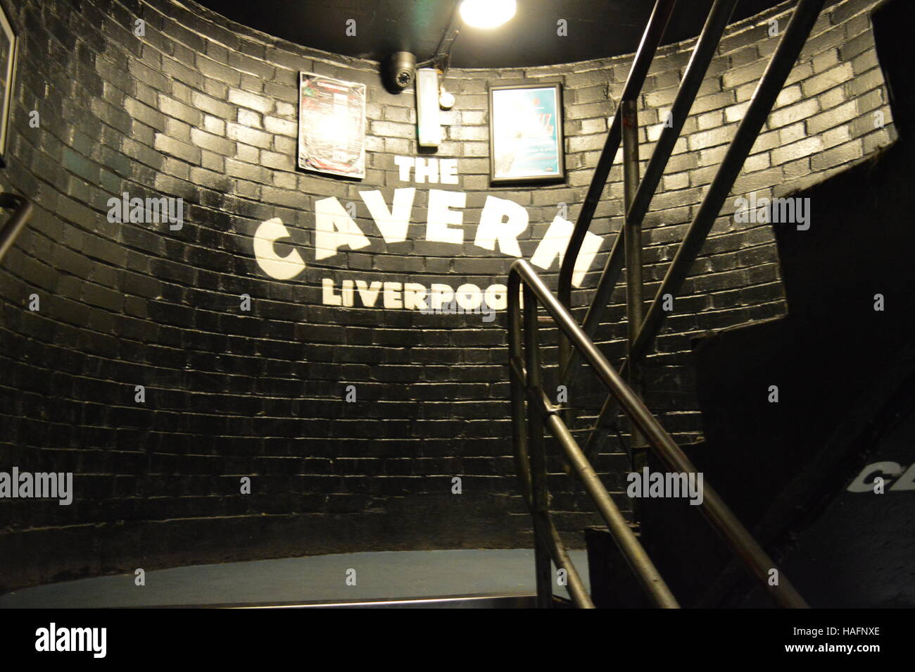 L'intérieur du Cavern Club de Liverpool, Royaume-Uni Banque D'Images