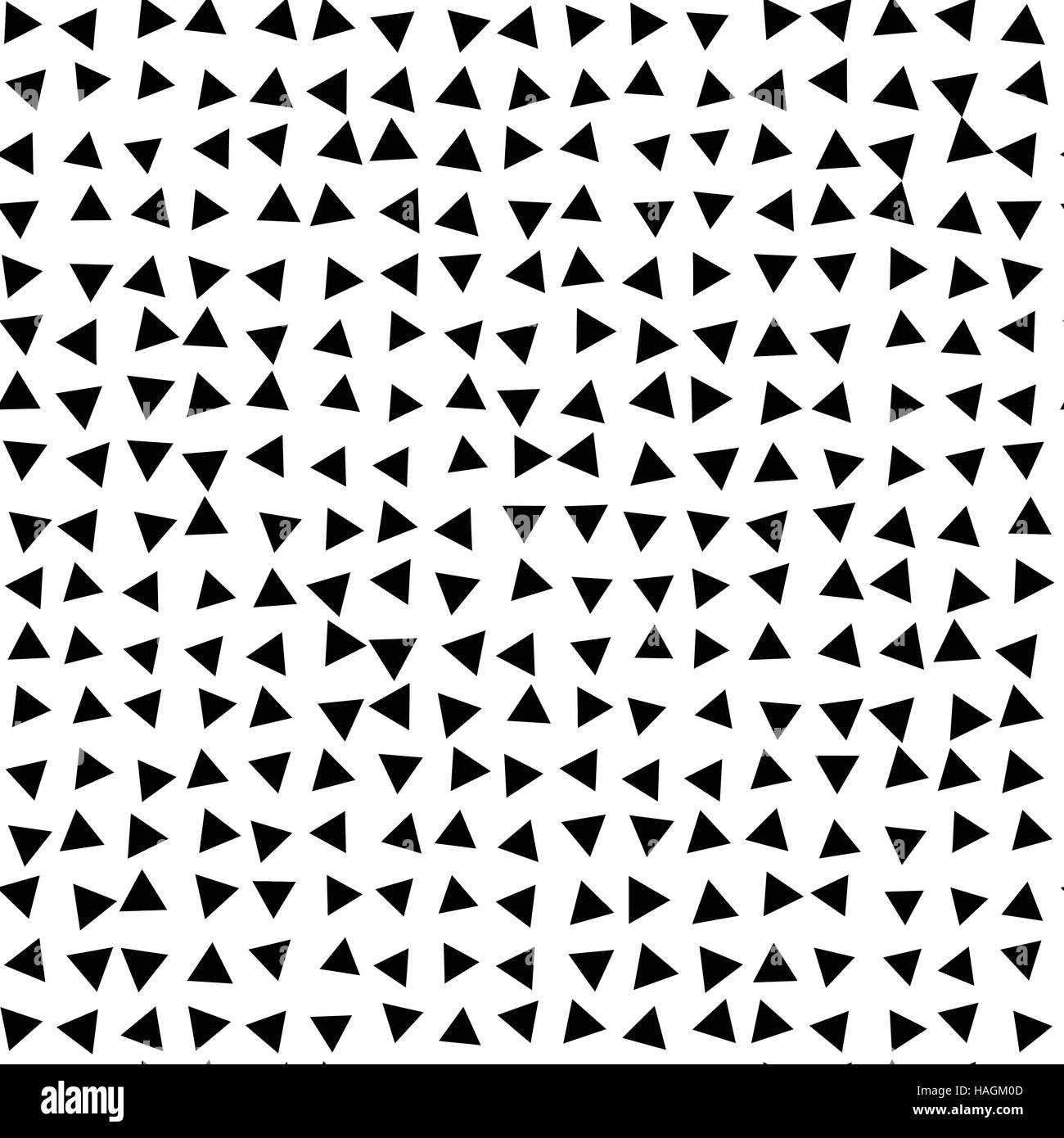 Seamless Vector Halftone Triangle noir et blanc Modèle de Gradient Grille fond abstrait géométrique. Peut être utilisé pour modifier la page web wallpaper Illustration de Vecteur
