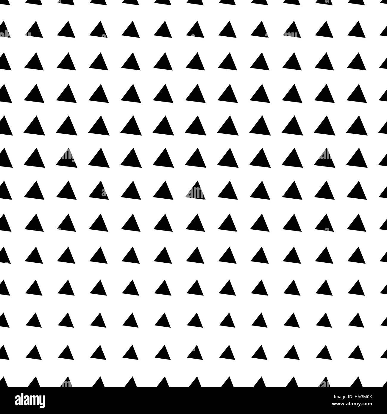 Seamless Vector Halftone Triangle noir et blanc Modèle de Gradient Grille fond abstrait géométrique. Peut être utilisé pour modifier la page web wallpaper Illustration de Vecteur