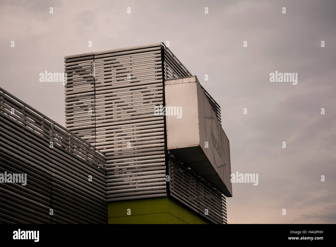 L'architecture de la nouvelle ville la plus innovante au monde, et de la croissance économique. Banque D'Images