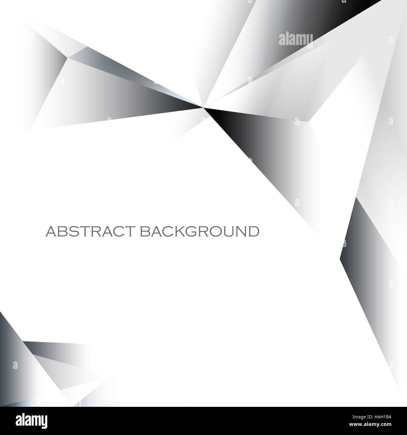 Résumé Contexte géométrique du gradient simpliste en niveaux de gris Banque D'Images